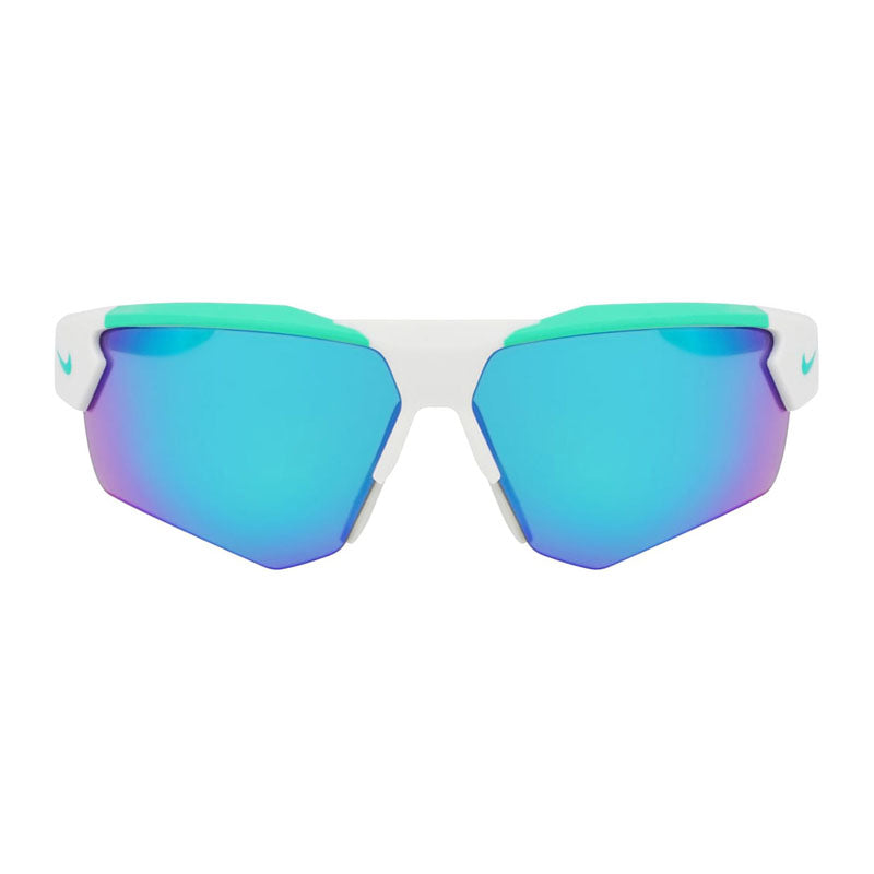 Gafas color verde y plateado
