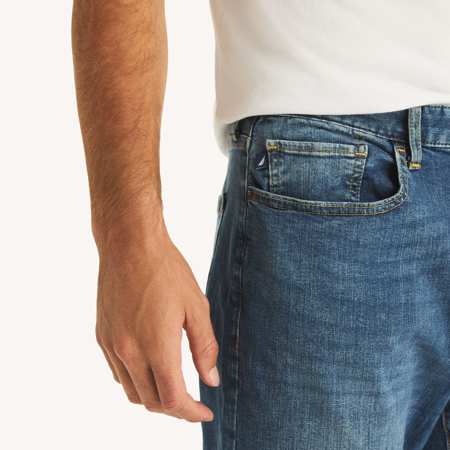 Pantalón de hombre de mezclilla