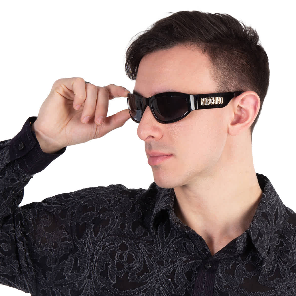 Gafas de sol de hombre color gris
