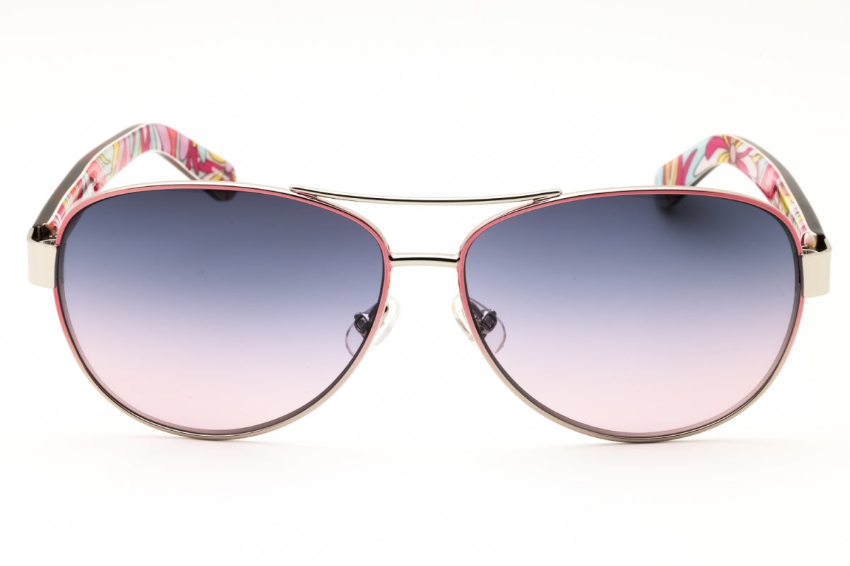 Gafas color azul y rosado y violeta