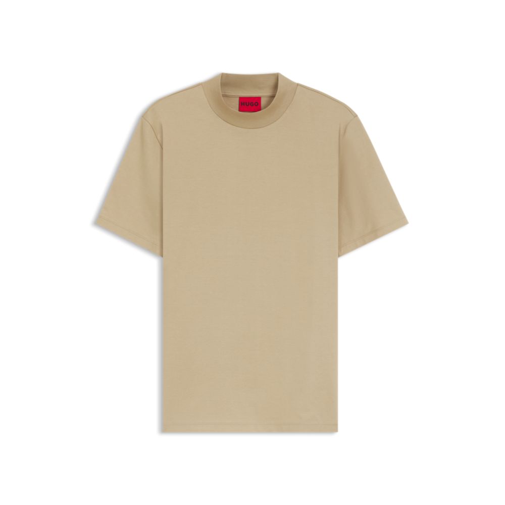 Camiseta de algodón de corte ajustado