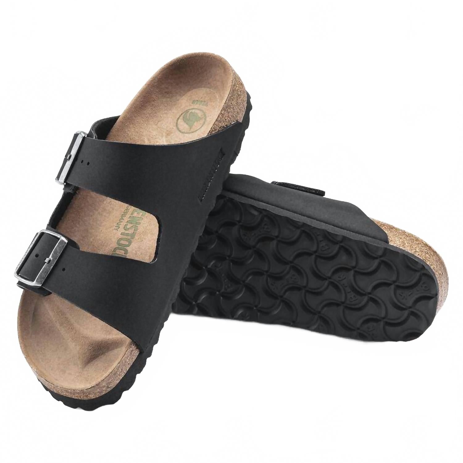 Sandalias unisex color negro
