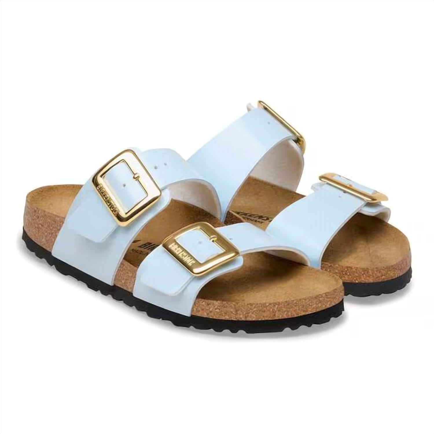 Sandalias para bebé color azul