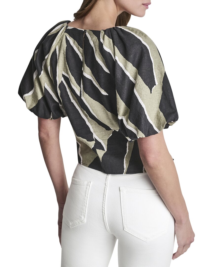 Top con estampado
