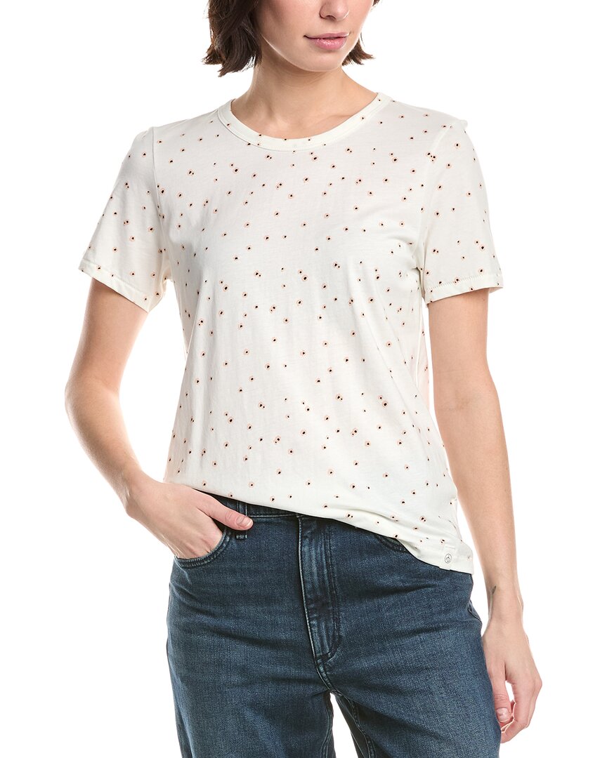 Camiseta con estampado floral