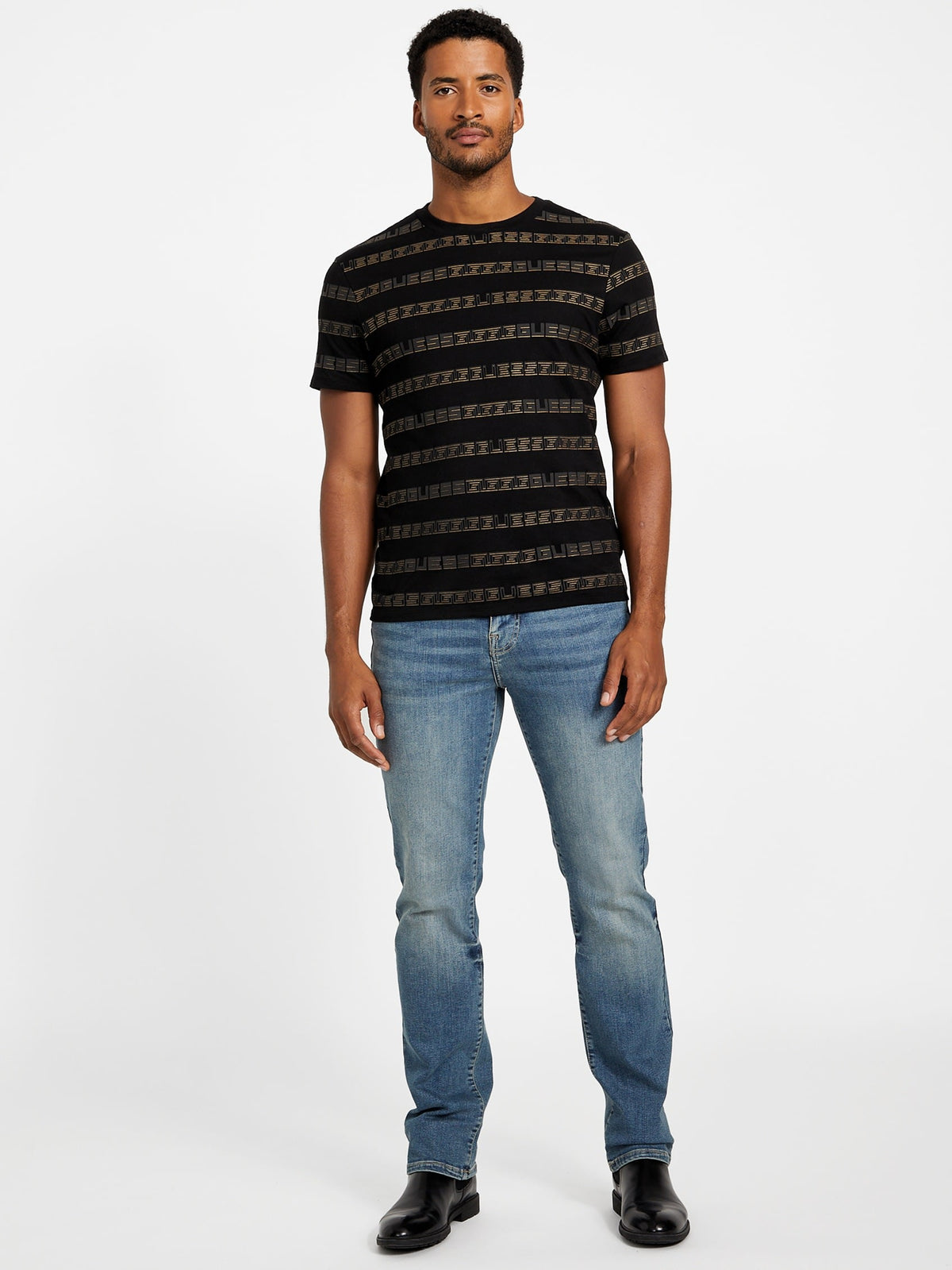 Camiseta con cuello redondo