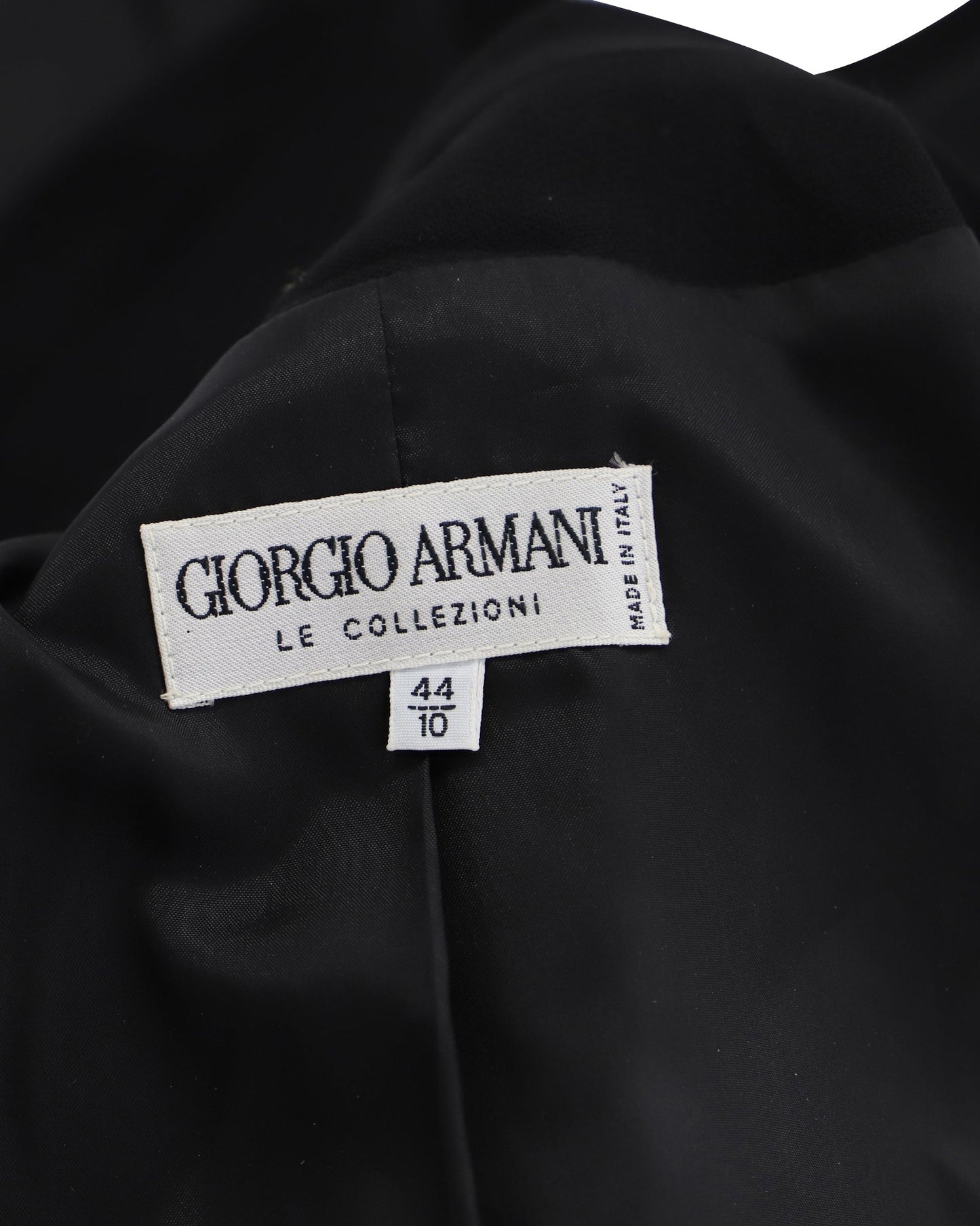 Chaqueta de lana color negro