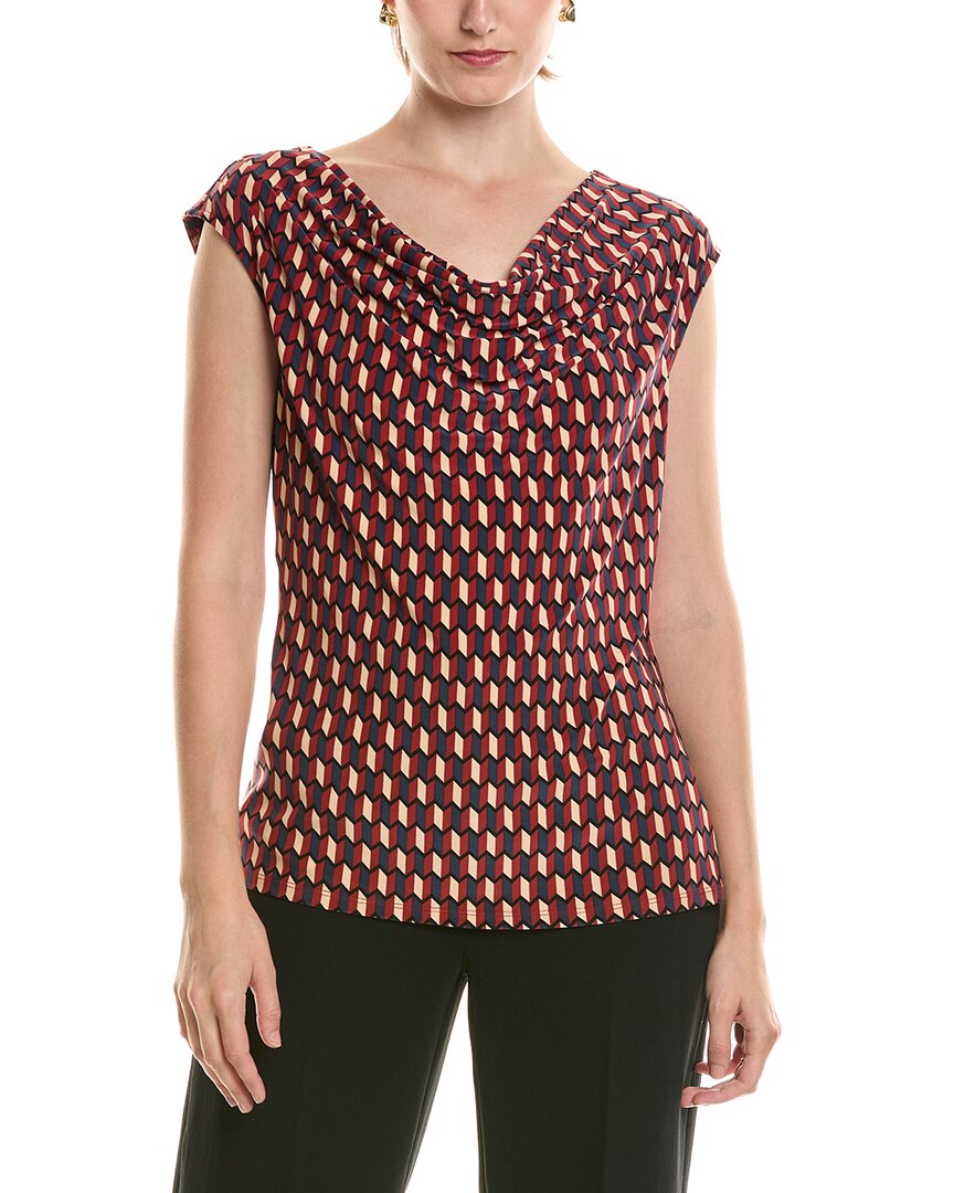 Top con estampado