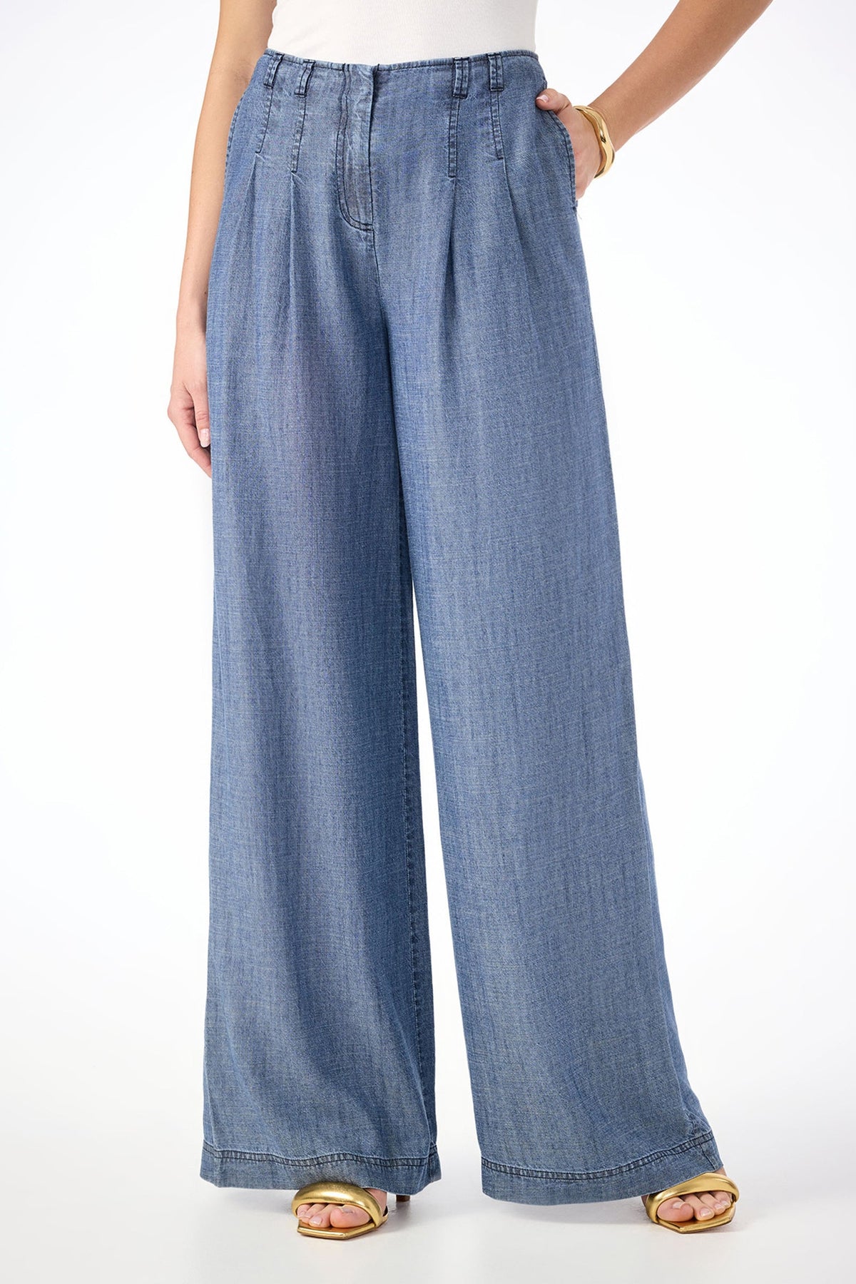 Pantalón de pierna ancha
