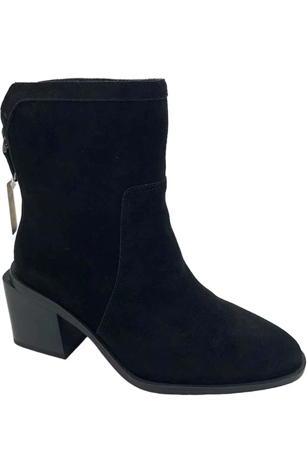 Botas de gamuza color negro