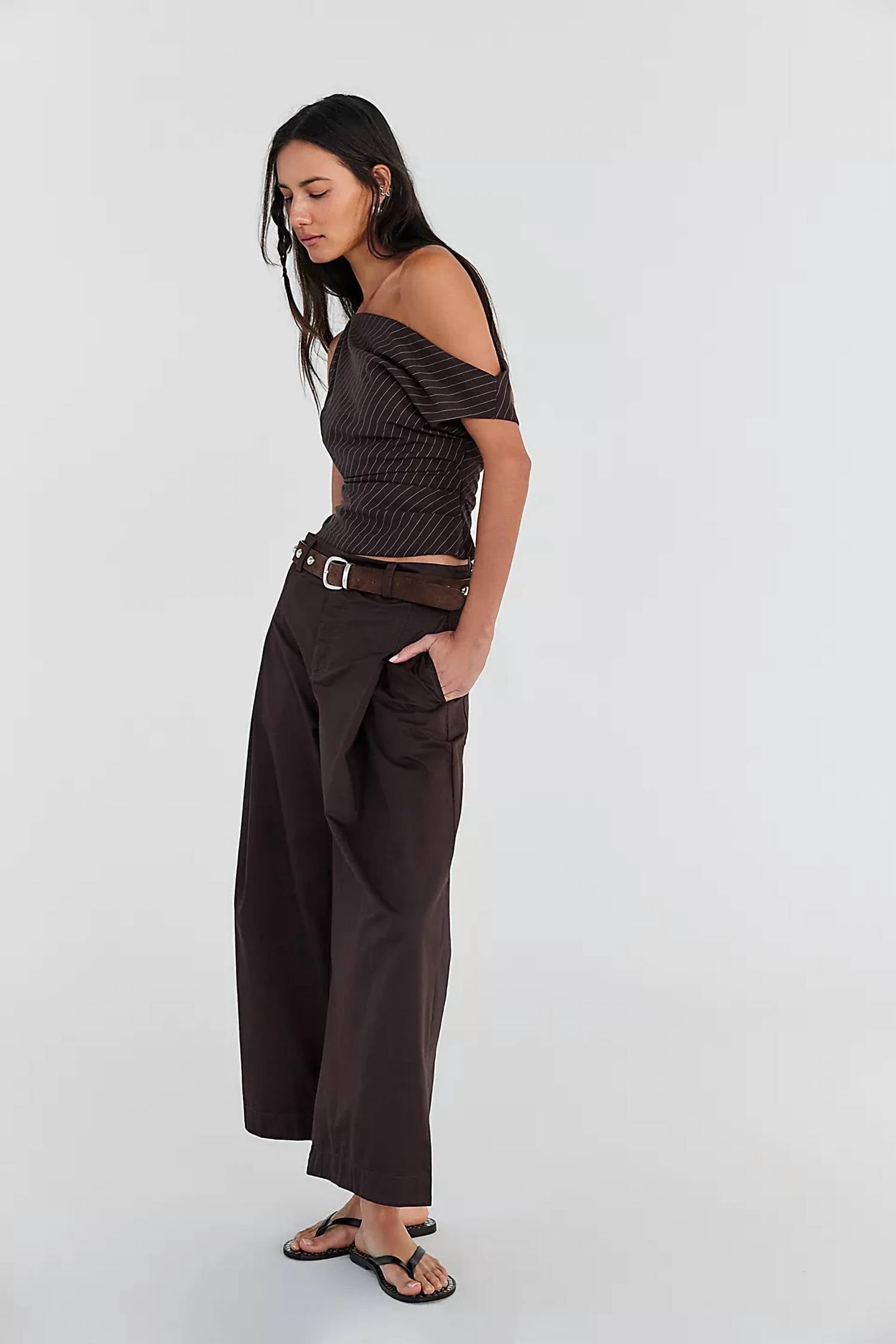 Pantalón de pierna ancha