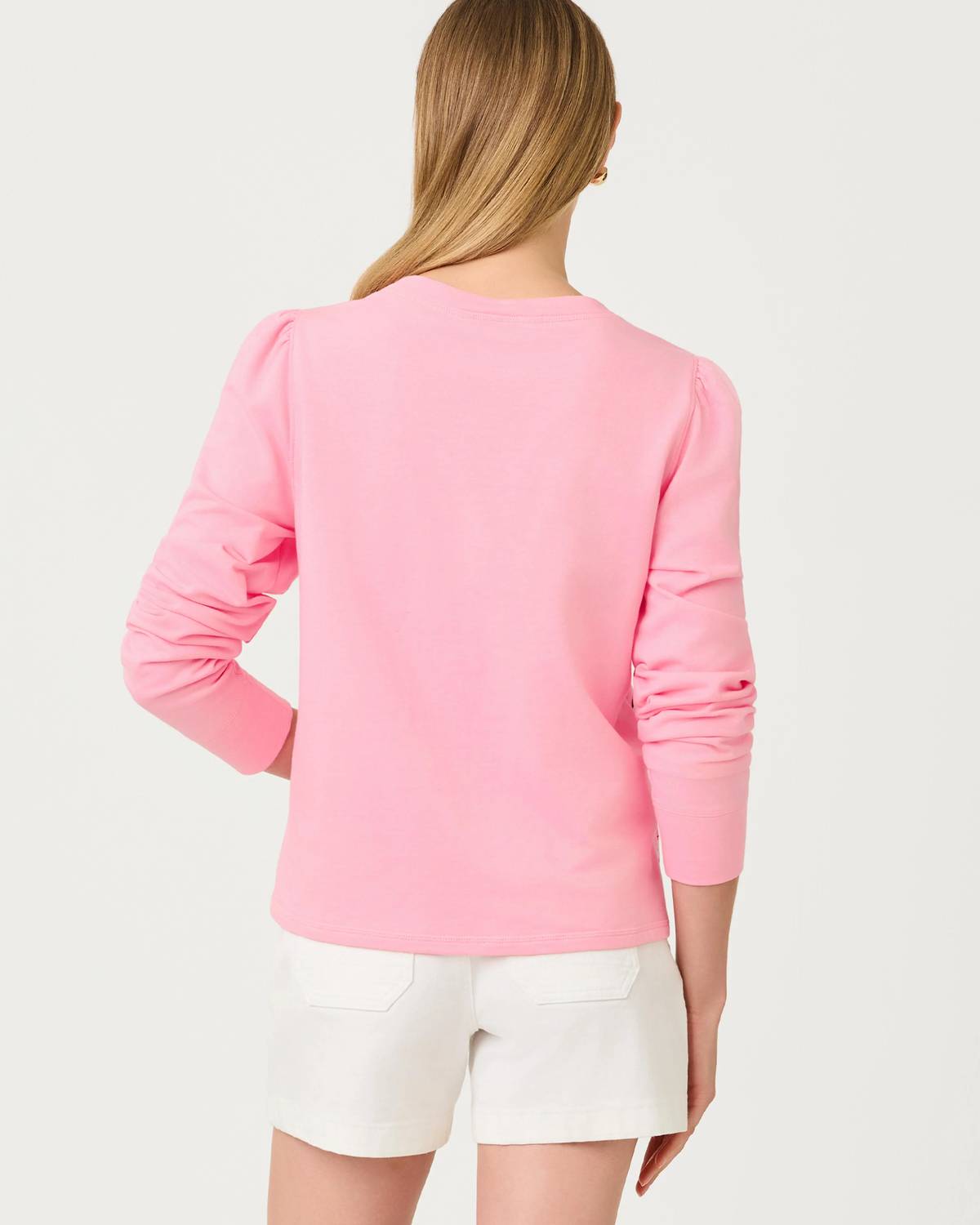 Camiseta sin mangas con estampado color rosado