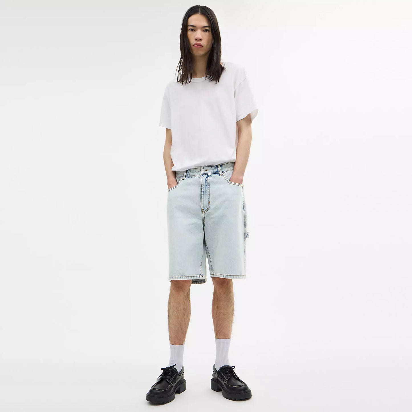 Short de mezclilla