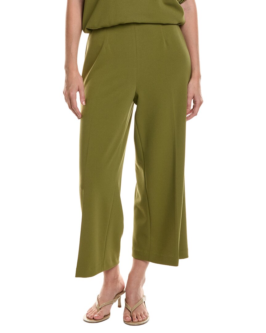 Pantalón de pierna ancha de tiro alto
