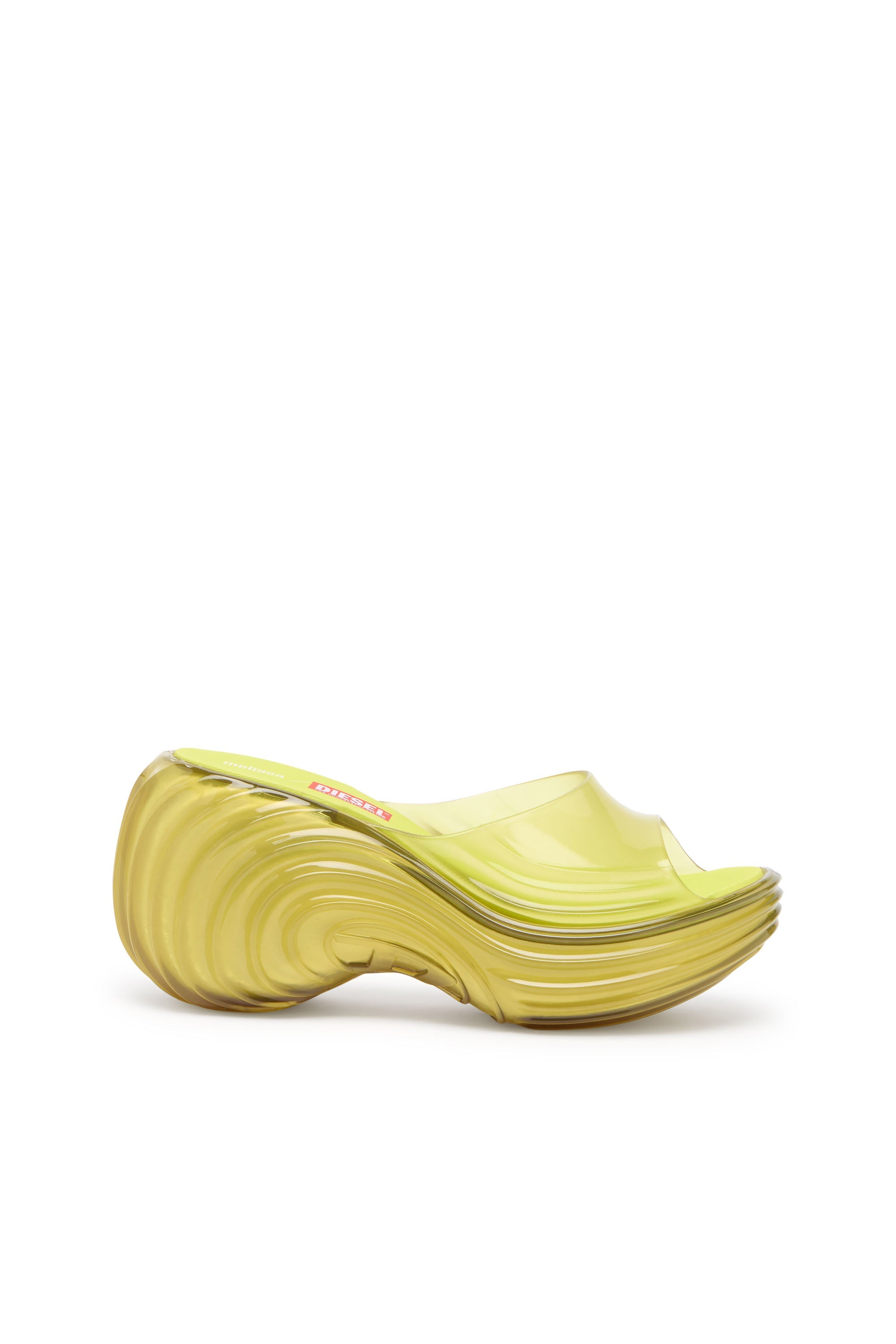 Zapatos destalonados con plataforma