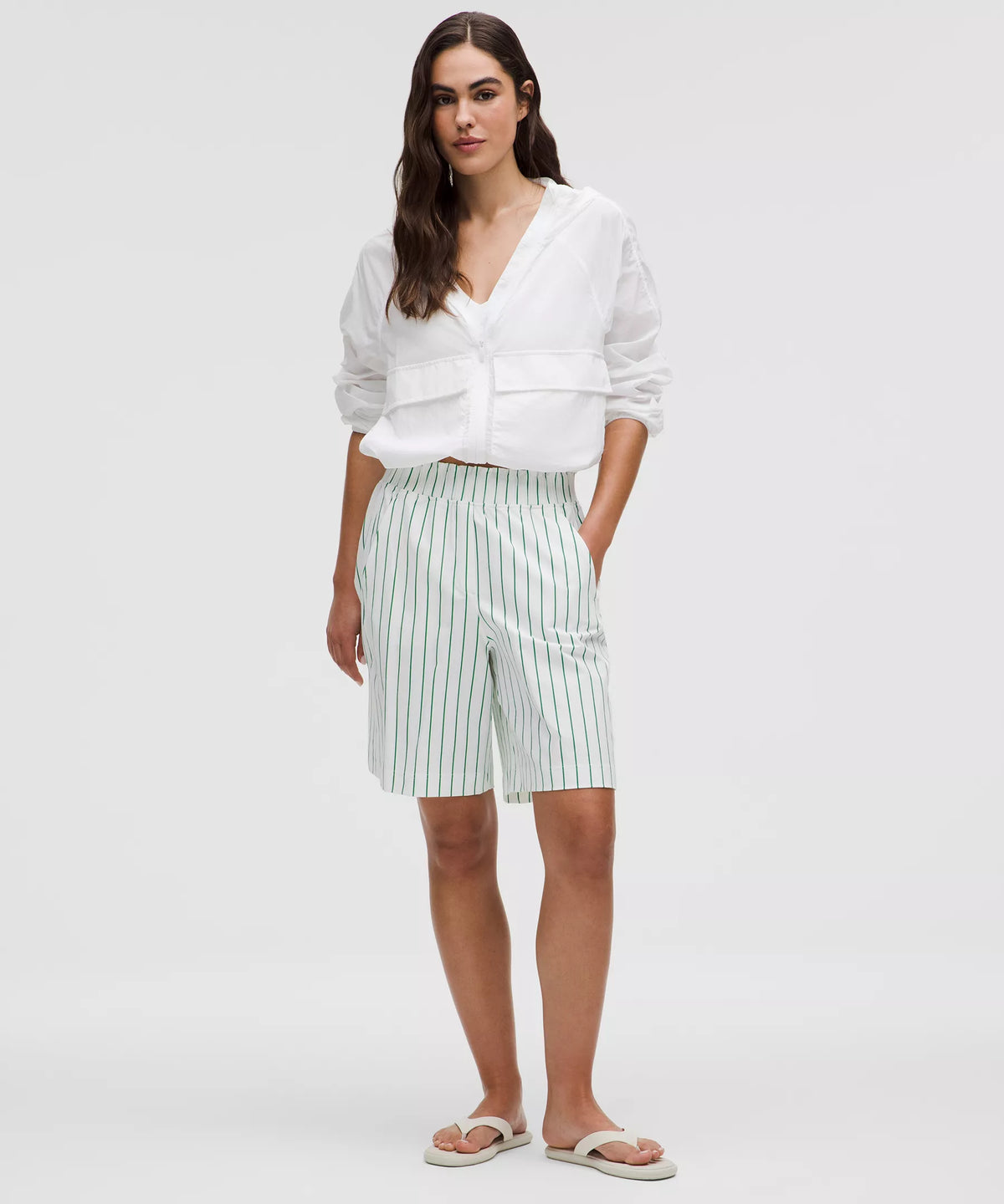 Short de tiro alto con boleros