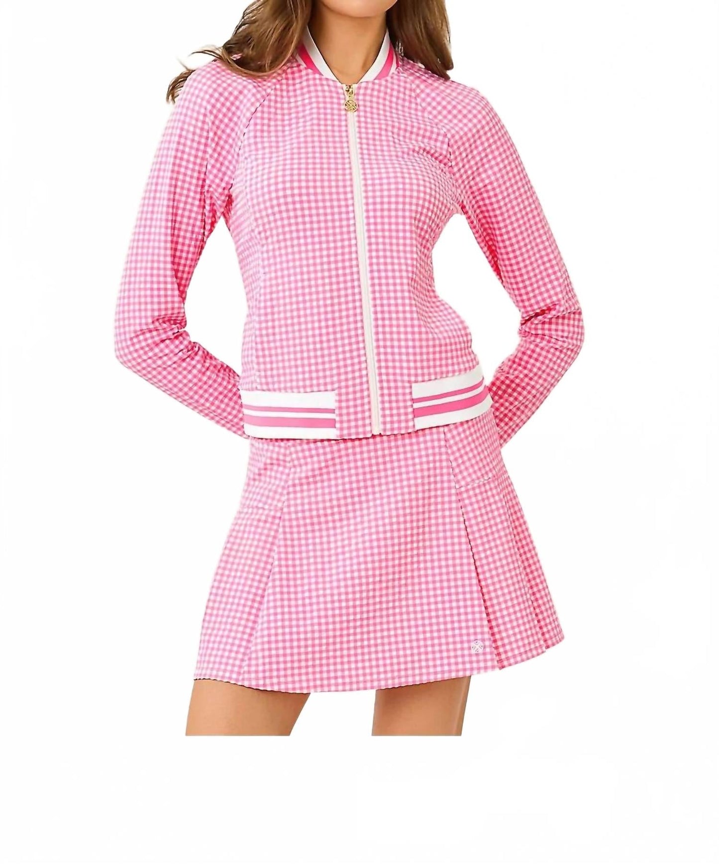 Falda pantalón color rosado