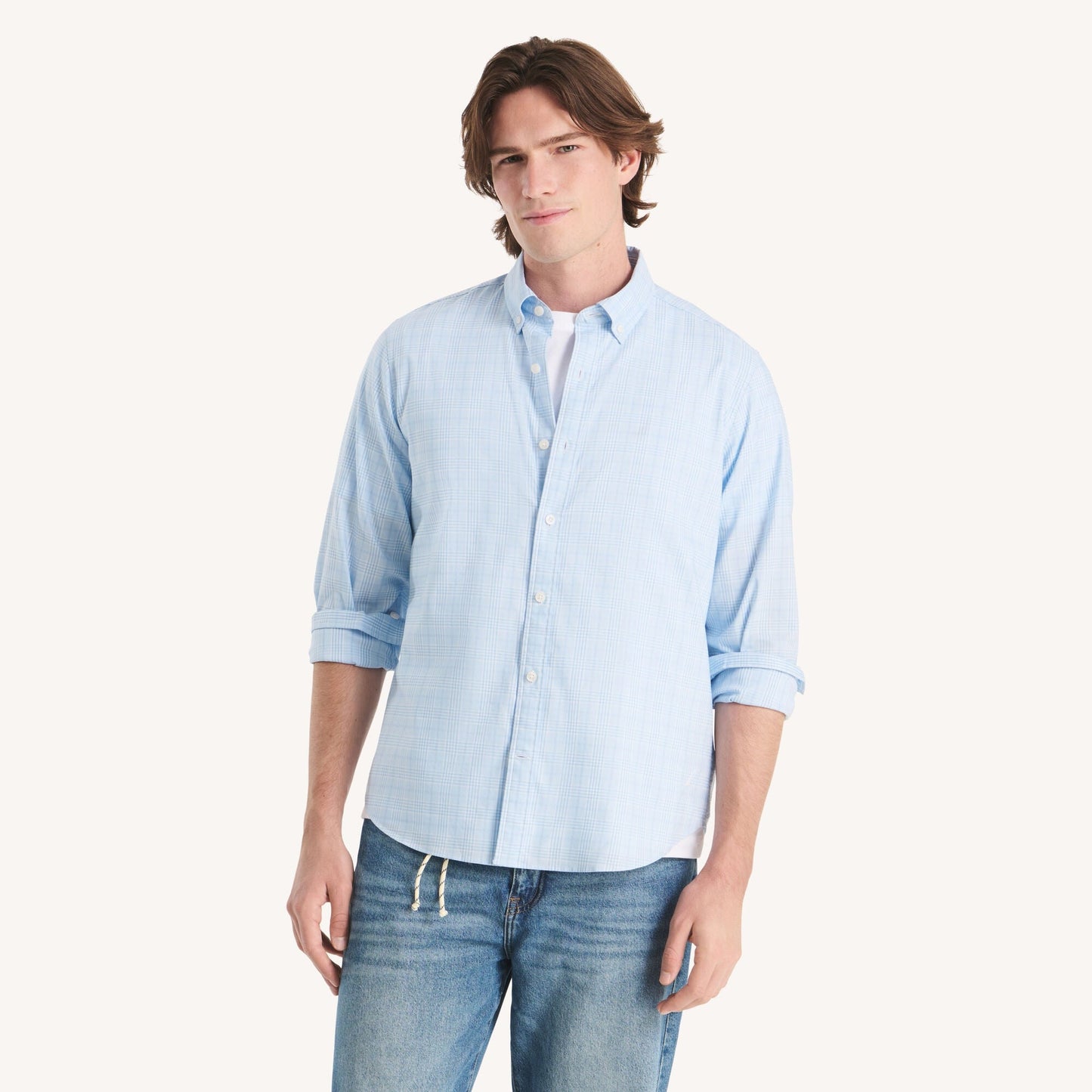 Camisa de hombre a cuadros