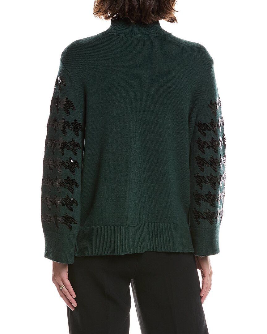 Suéter con cuello alto con lentejuelas