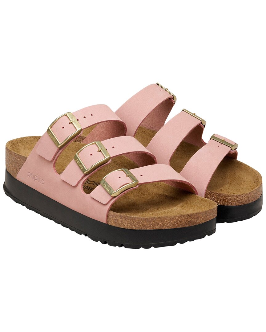 Sandalias de cuero con plataforma