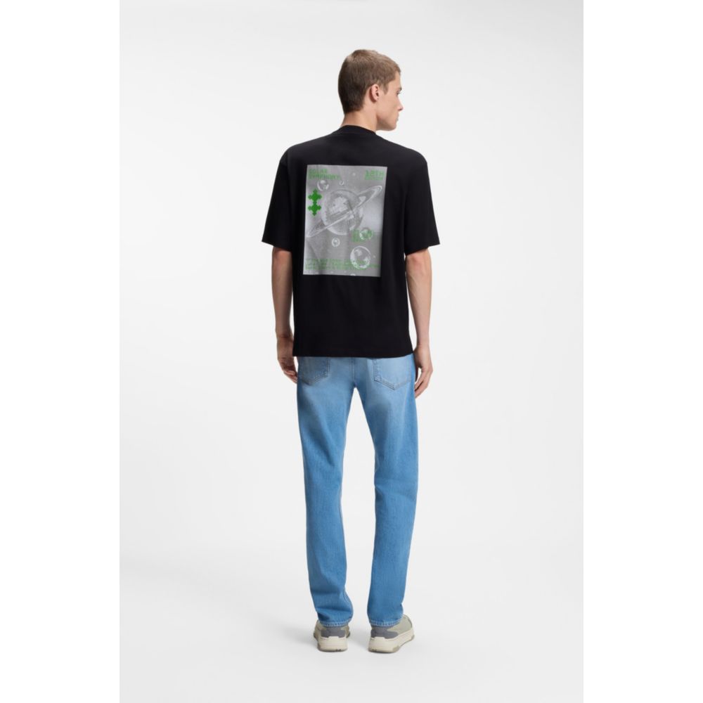 Camiseta de algodón con estampado