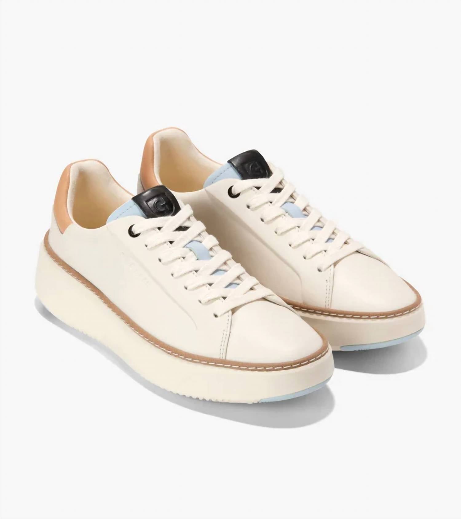 Tenis de mujer color marfil