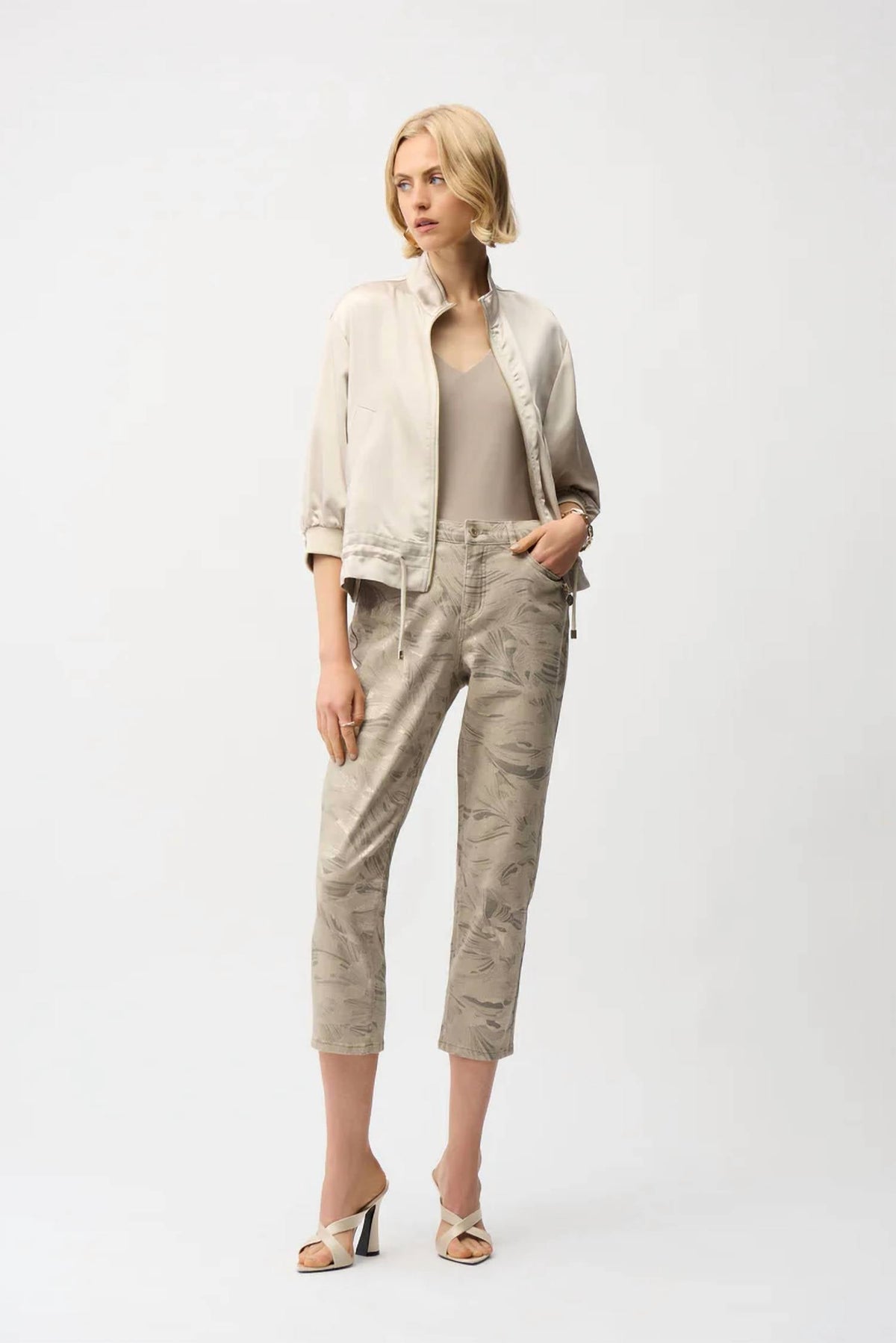 Jean color beige