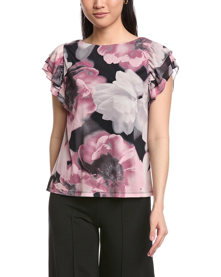 Top con estampado con boleros