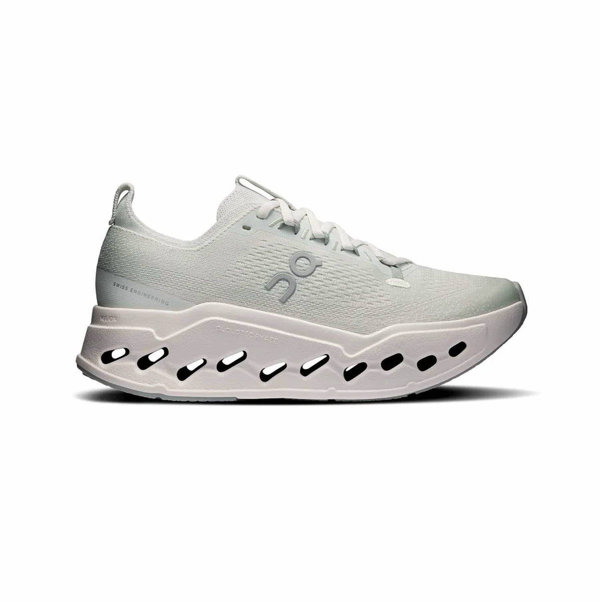 Tenis para correr de mujer color marfil