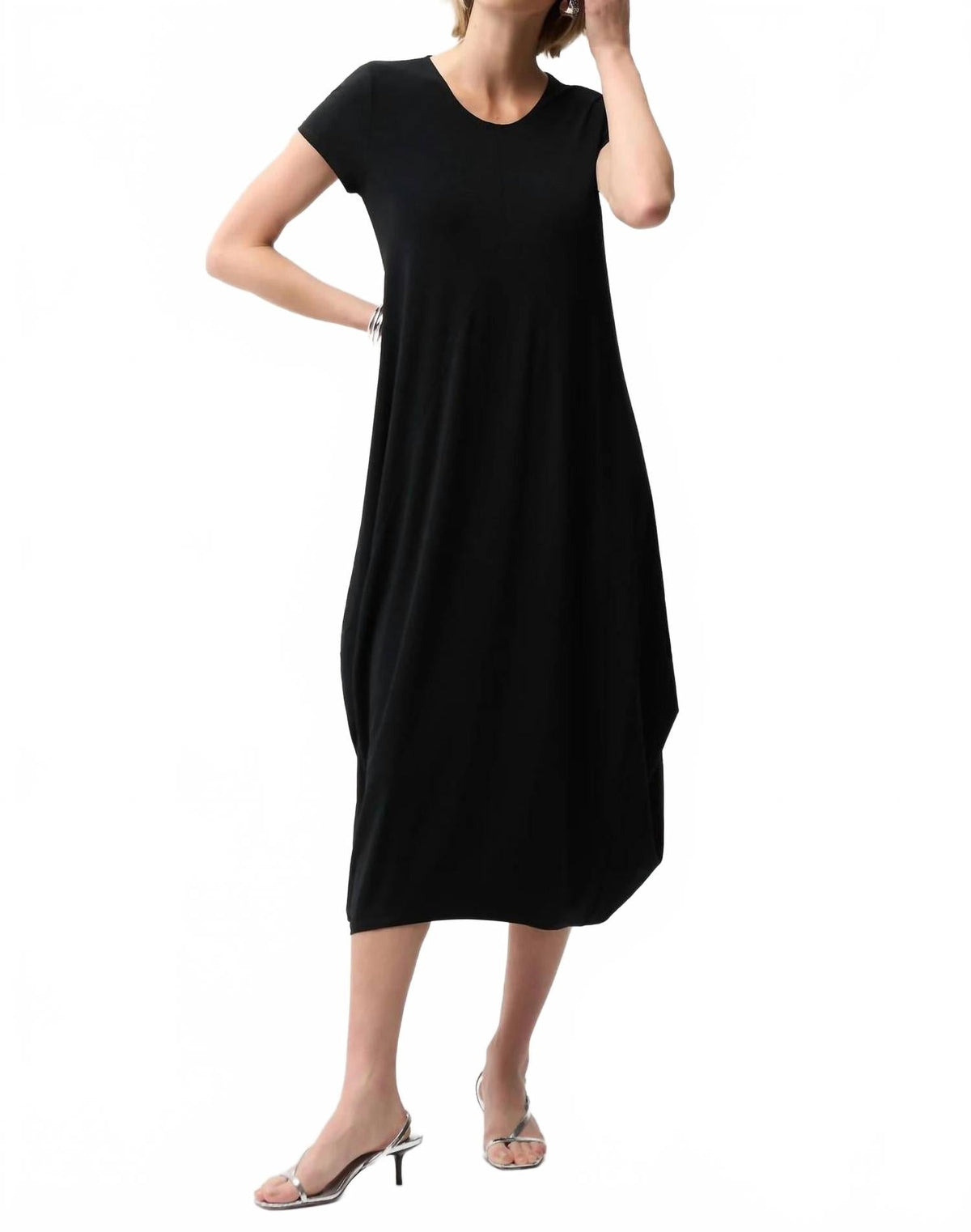 Vestido midi color azul