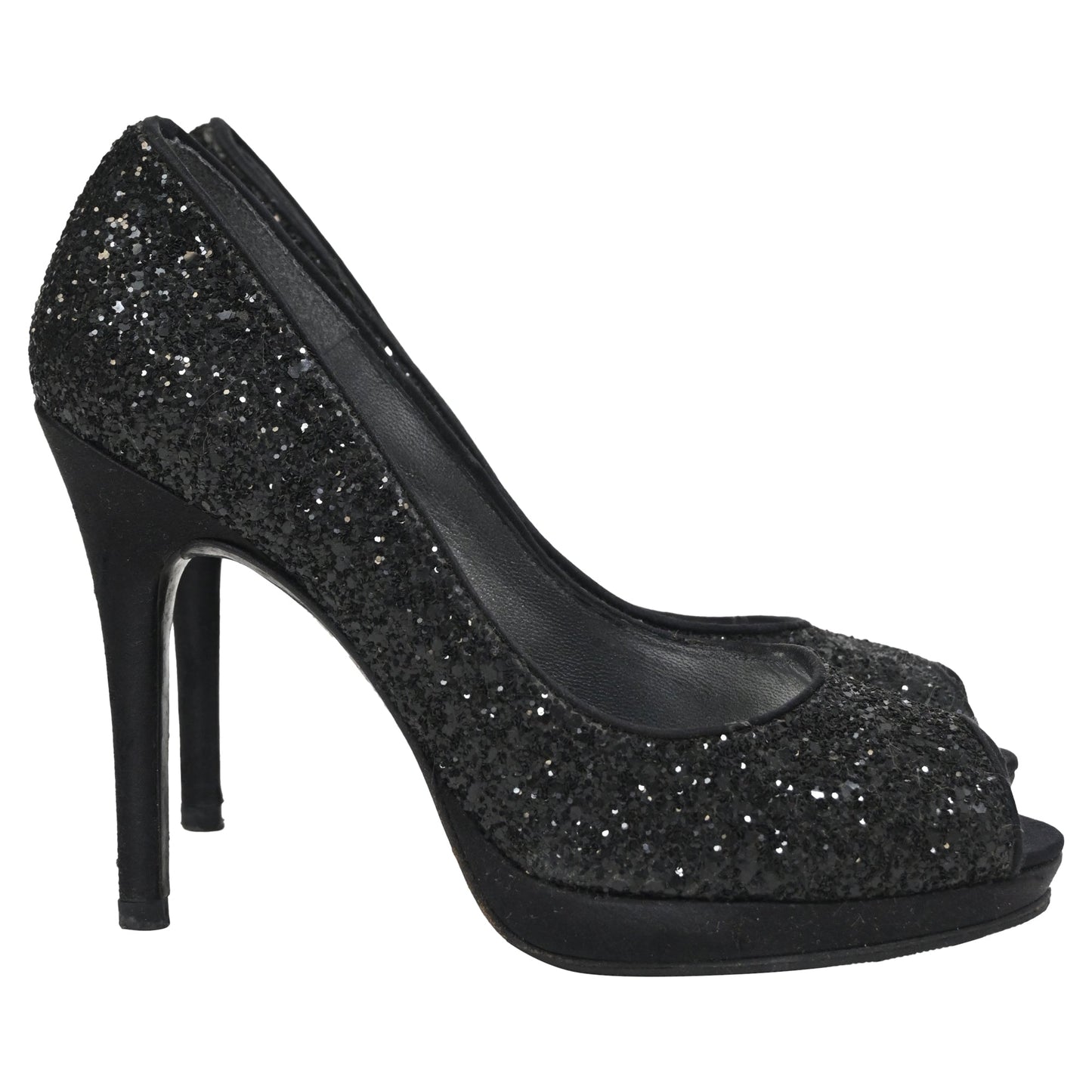 Tacones color negro