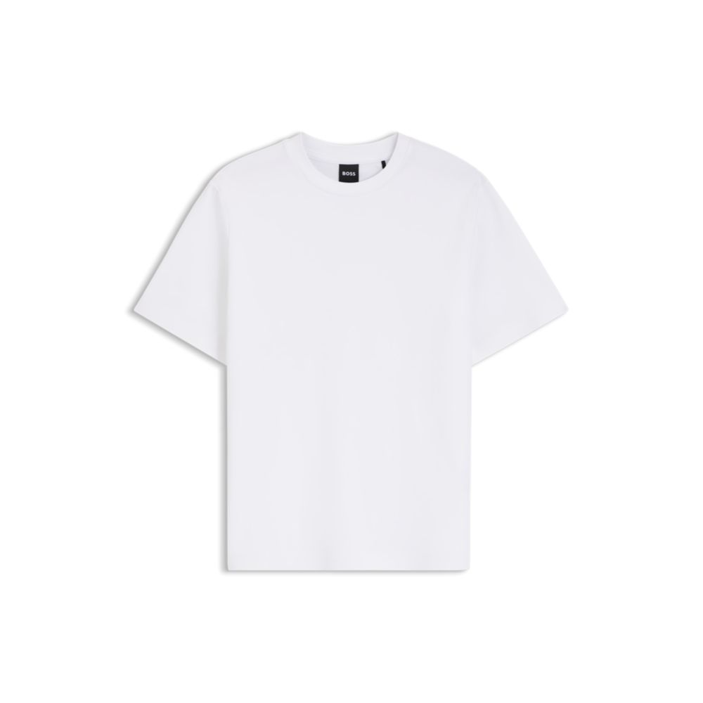 Camiseta de algodón de corte amplio