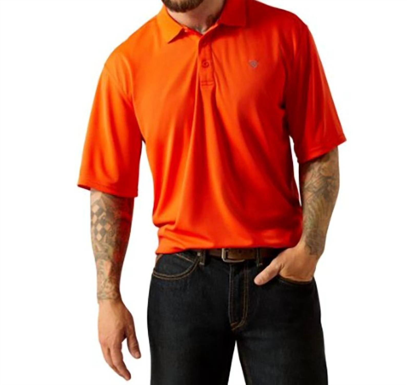 Polo de hombre de manga corta