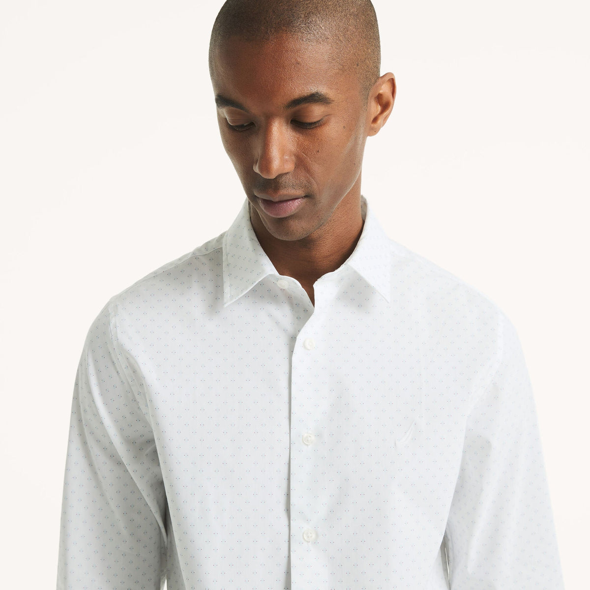 Camisa de hombre de corte ajustado con estampado