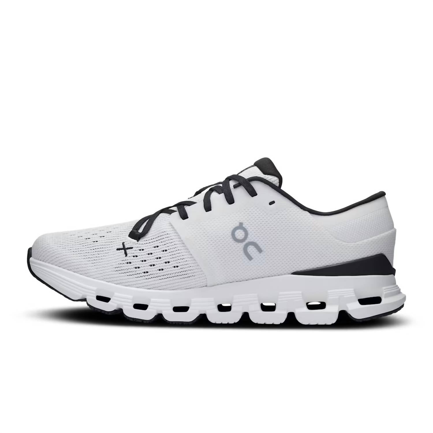 Tenis para correr de mujer color negro y marfil