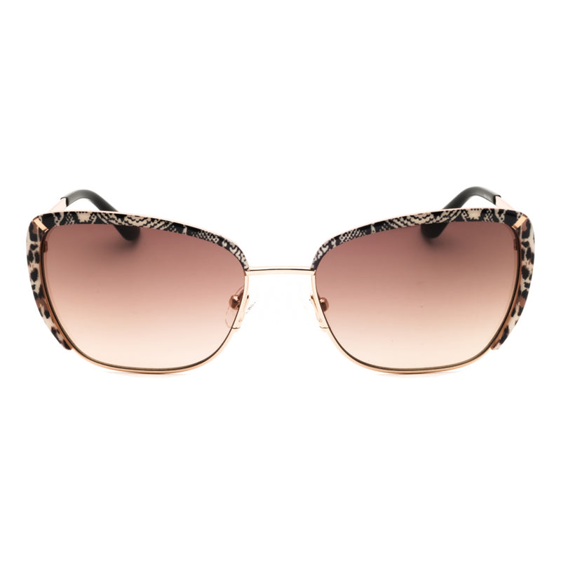 Gafas color oro rosa y café