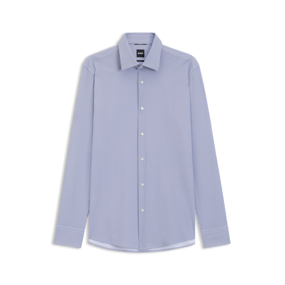 Camisa de corte ajustado con estampado