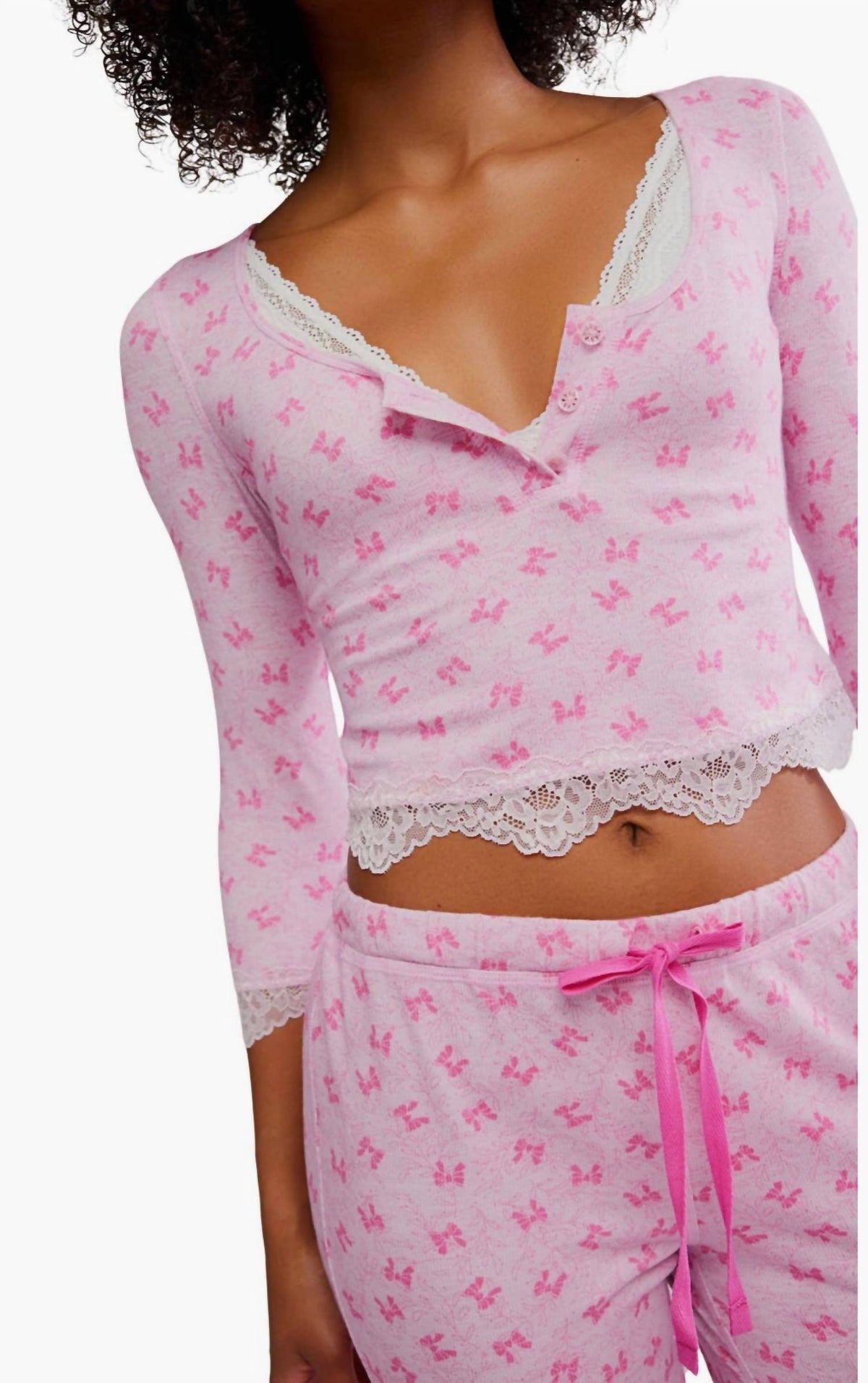Pijama color rosado