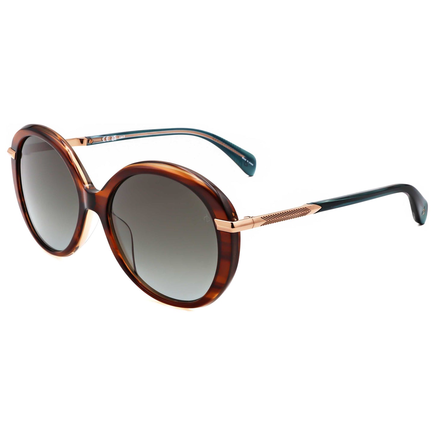 Gafas de sol de mujer 56 mm color café