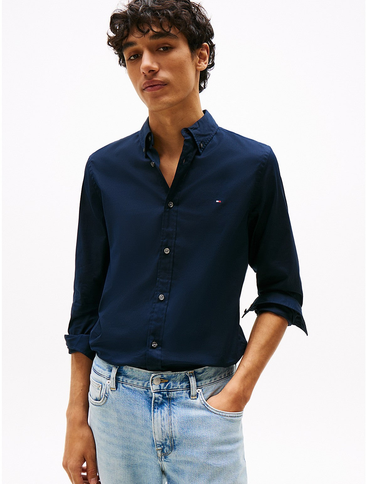 Camisa de hombre de corte ajustado