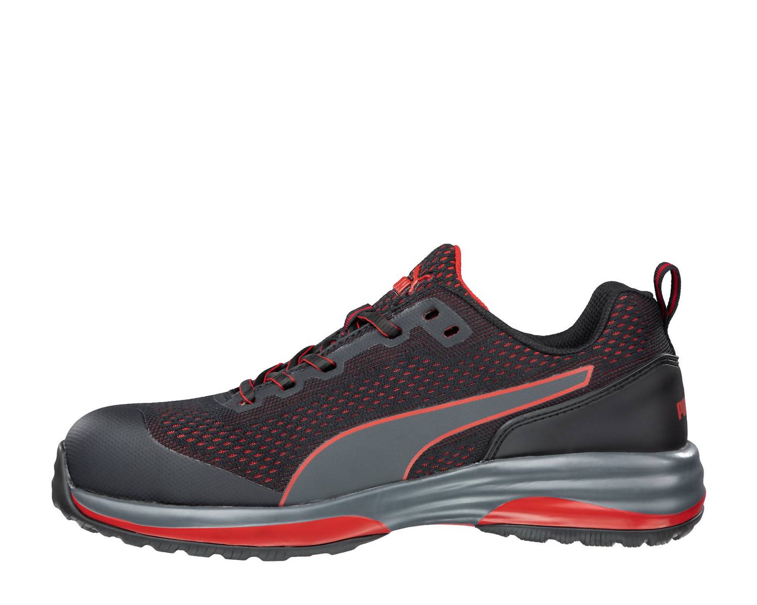 Zapatos de hombre color negro y rojo