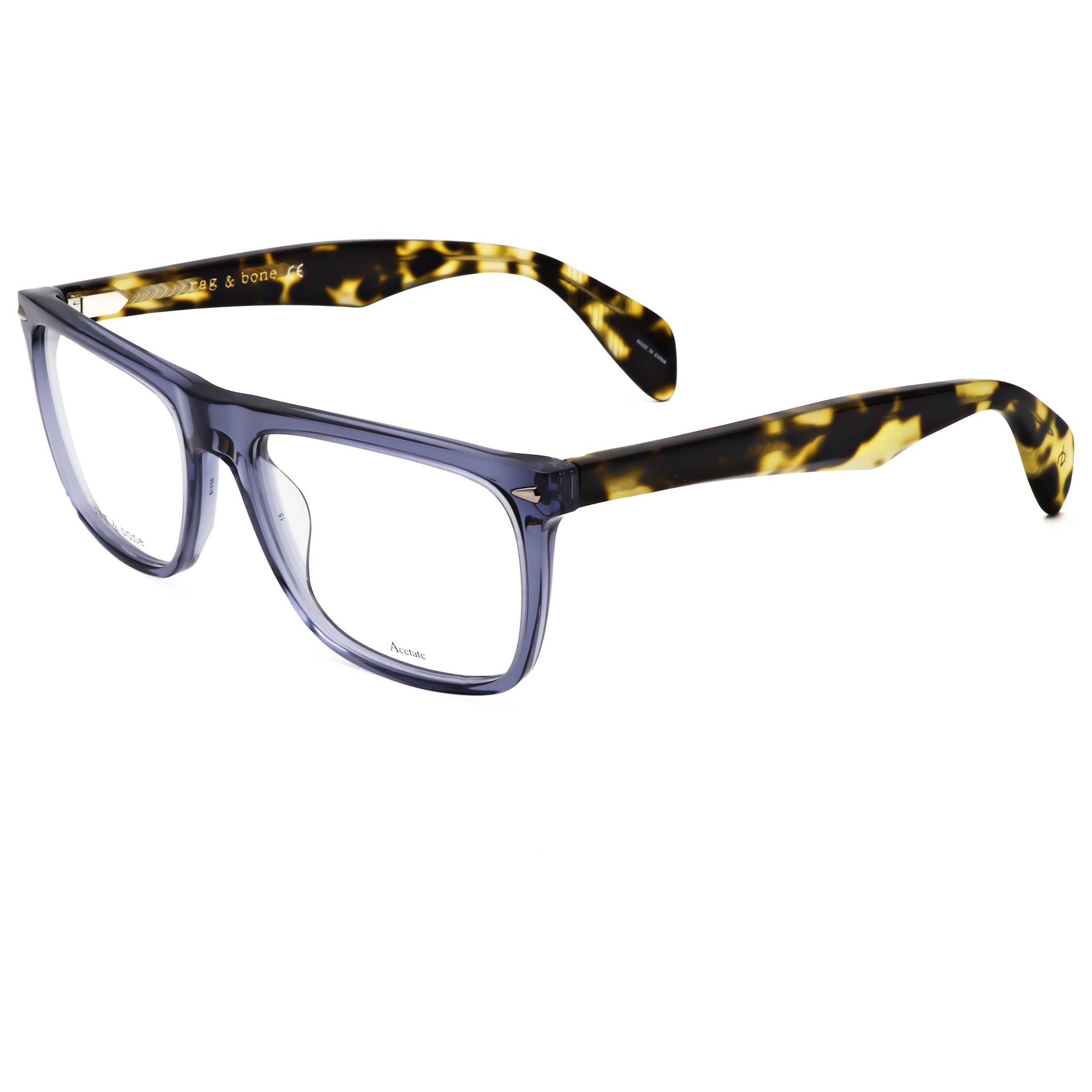 Montura para gafas de hombre 55 mm color azul