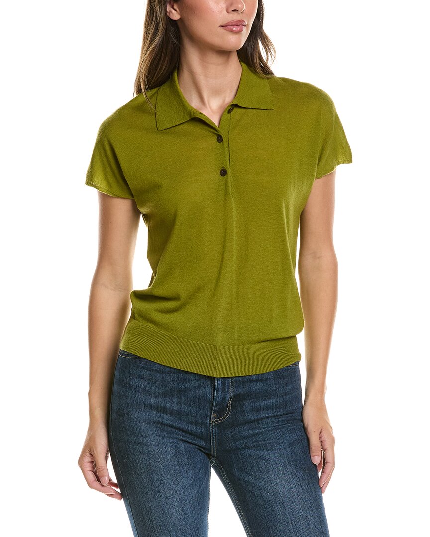 Polo de mezcla de lana
