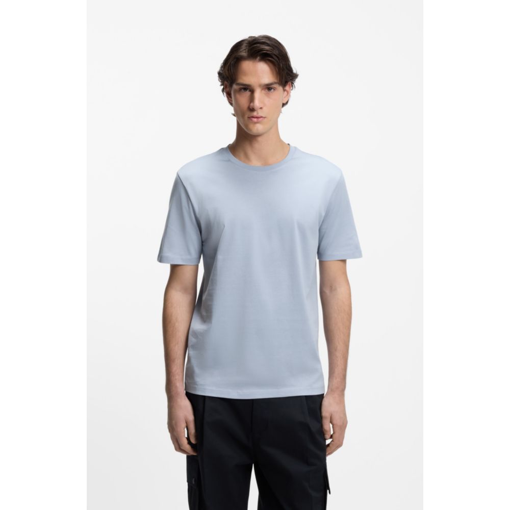 Camiseta de algodón de corte ajustado