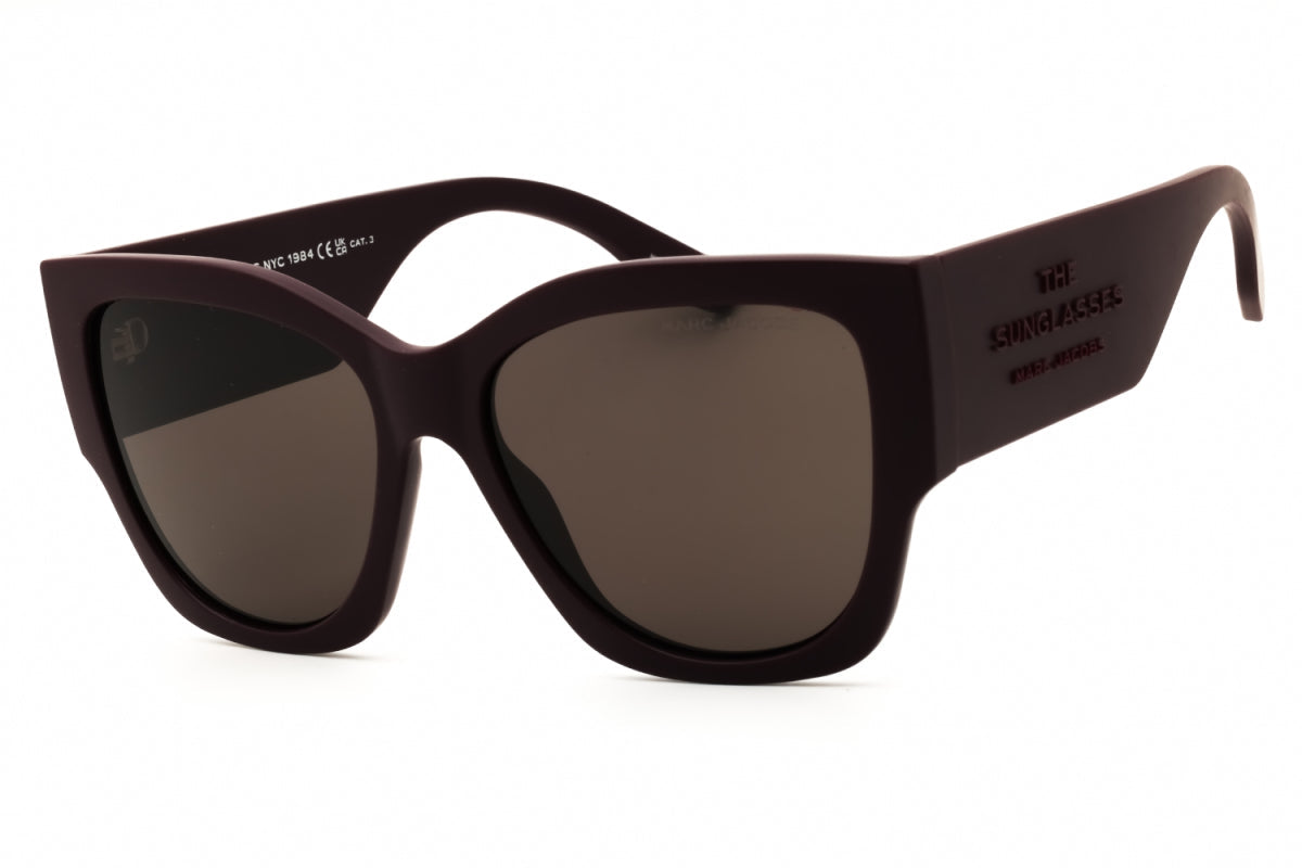 Gafas color gris oscuro y violeta