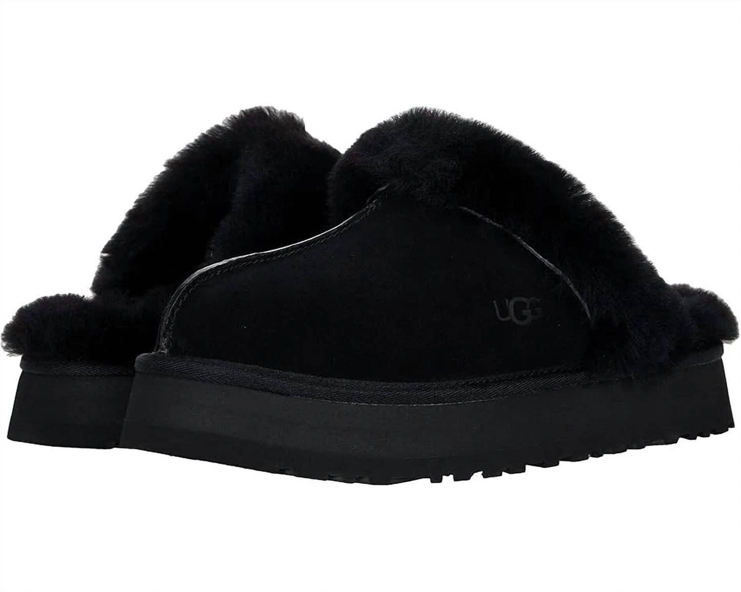 Pantuflas de mujer color negro