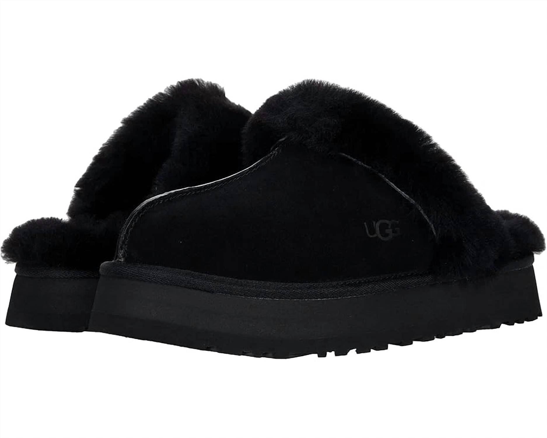 Pantuflas de mujer color negro