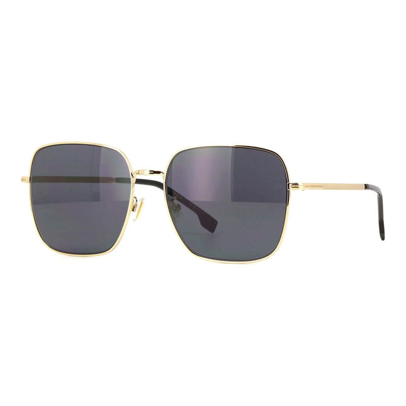 Gafas color gris y dorado
