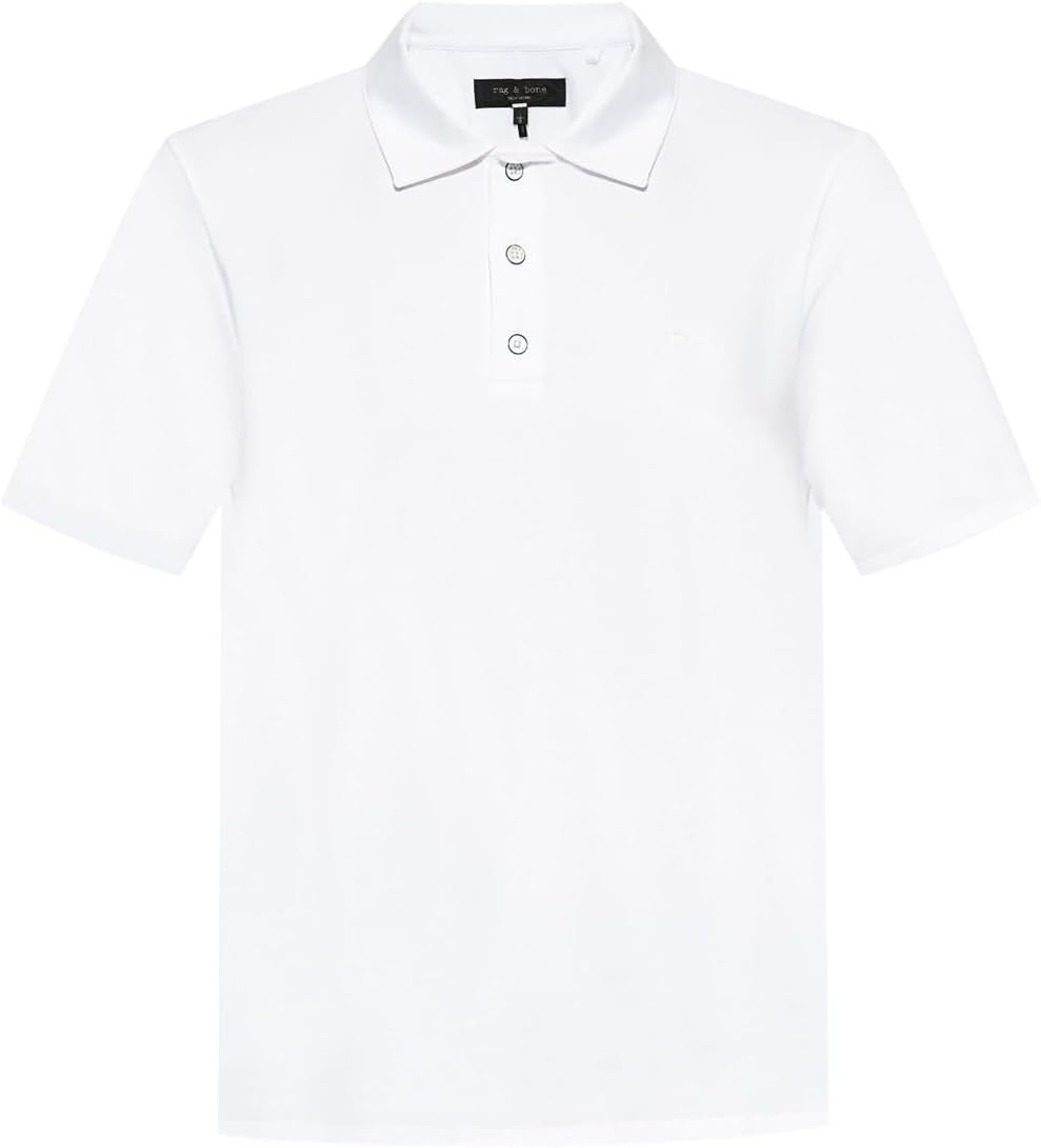 Polo de hombre color blanco