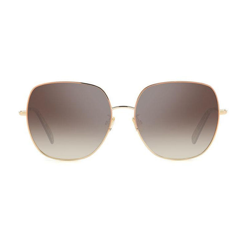 Gafas color café y rojo y dorado